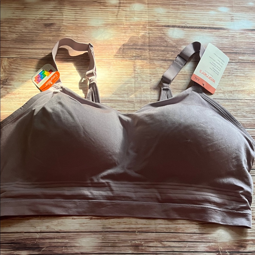 Warner's Seamless Bra in light Mauve 3XL